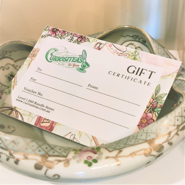 High Tea For One - Gift Certificate